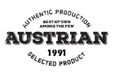 timbro autentico prodotto austriaco