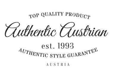 timbro autentico prodotto austriaco