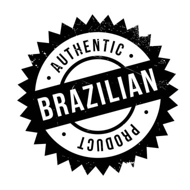 otantik Brezilya ürün damgası