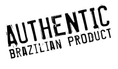 otantik Brezilya ürün damgası