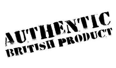 otantik İngiliz ürünü damgası