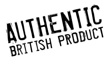 otantik İngiliz ürünü damgası