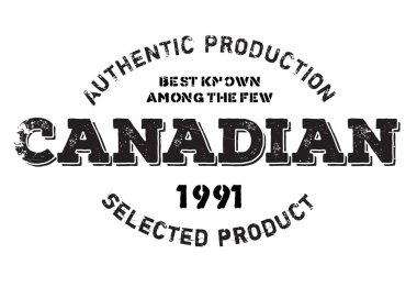 otantik Kanada ürün damgası