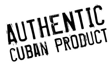 otantik Küba ürün damgası