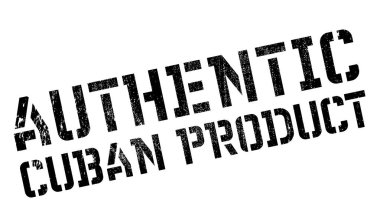 otantik Küba ürün damgası