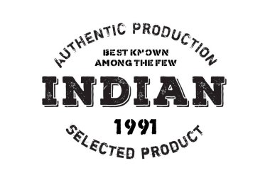 Otantik Hint ürün damgası