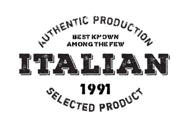 otantik İtalyan ürünü damgası