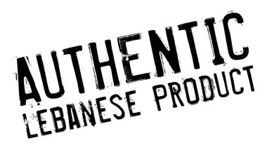 otantik Lübnan ürün damgası