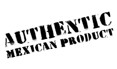 otantik Meksika ürün damgası