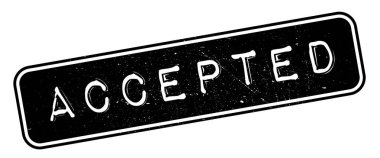 kabul edilen lastik damgası