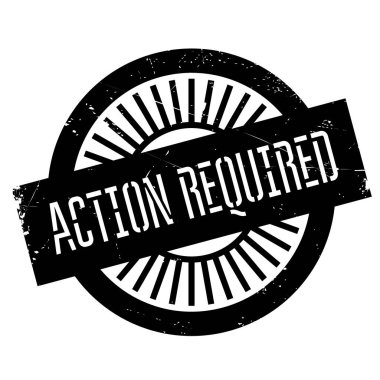 Eylem gerekli damgası