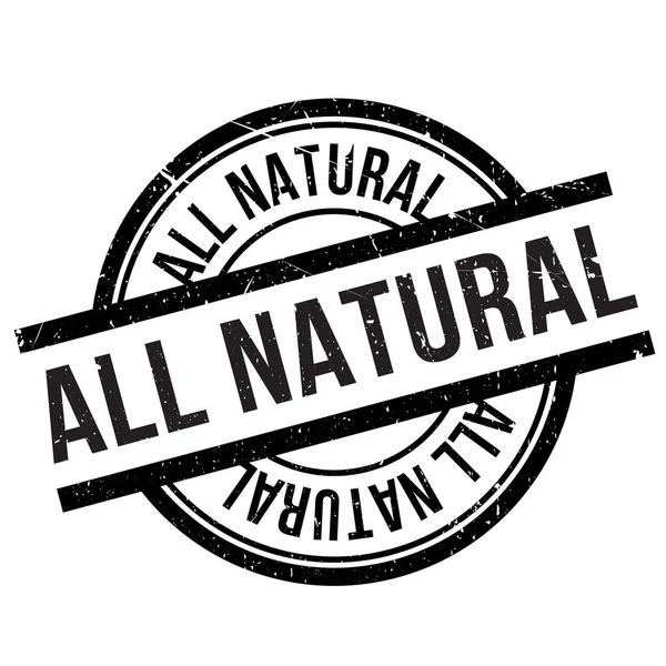 Alla naturliga stämpel — Stock vektor