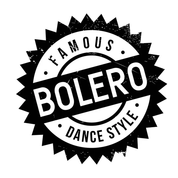 Ünlü dans stili, bolero damgası