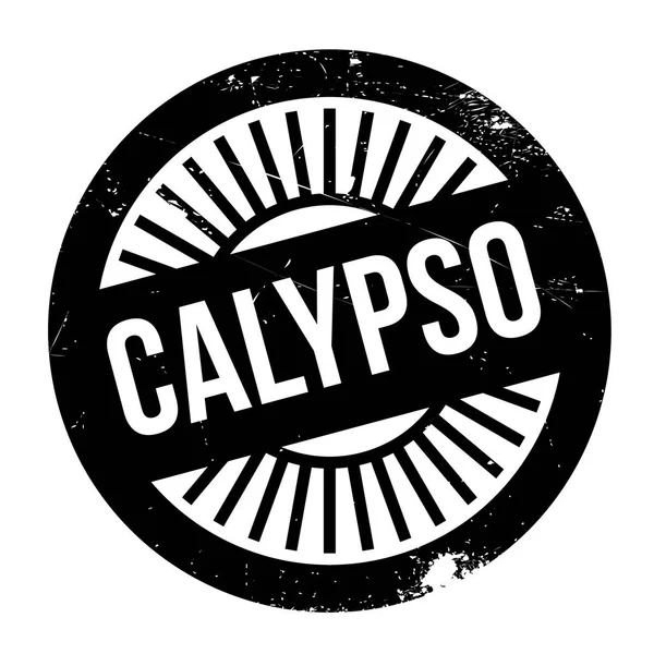 Estilo de baile famoso, sello de Calypso — Vector de stock