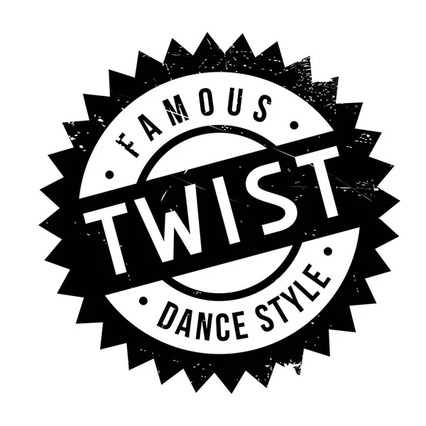 Ünlü dans stili, Twist damgası