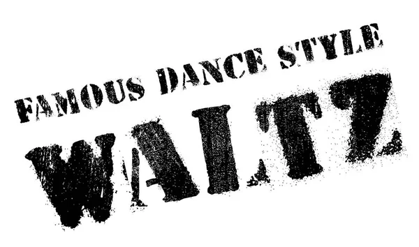 Ünlü dans stili, vals damgası