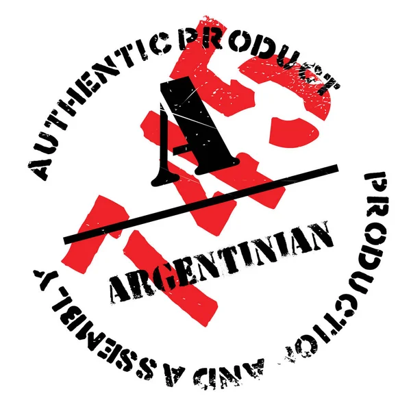 Оригинальная марка аргентинской продукции — стоковый вектор