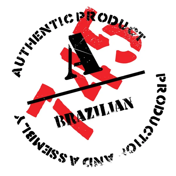 otantik Brezilya ürün damgası