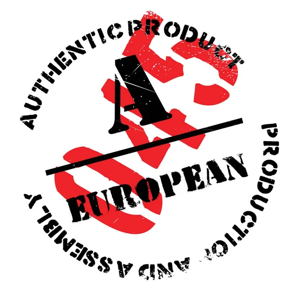 Otantik Avrupa ürün damgası