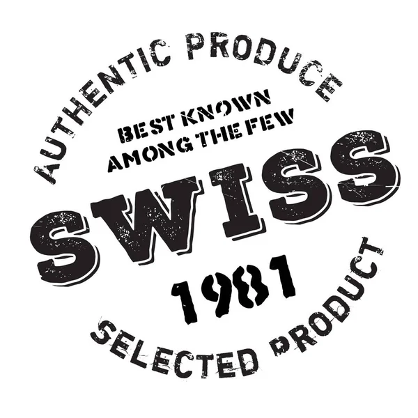 otantik swiss ürün damgası