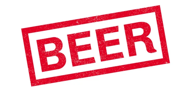Carimbo de borracha de cerveja — Vetor de Stock