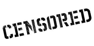 sansürlü lastik damgası