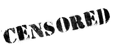 sansürlü lastik damgası