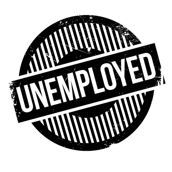 Razítko nezaměstnaných — Stockový vektor