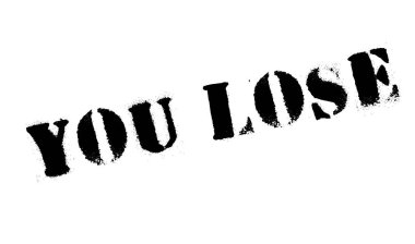 Lastik damgası kaybetmek