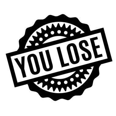 Lastik damgası kaybetmek