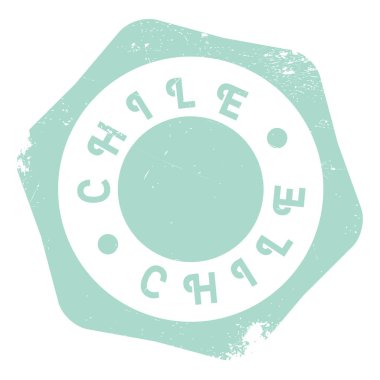 Şili pul kauçuk grunge