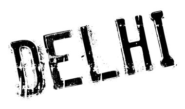 Delhi damga kauçuk grunge