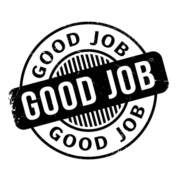 Good Job rubber stamp — Stock Vector