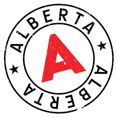 Alberta damga kauçuk grunge