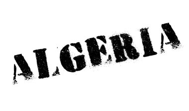 Cezayir damga kauçuk grunge