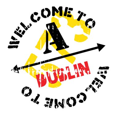 Dublin damga kauçuk grunge
