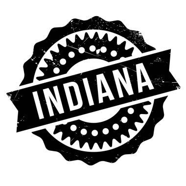 Indiana damga kauçuk grunge