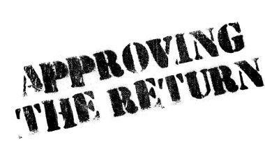 Lastik damgası dönüşü onaylama