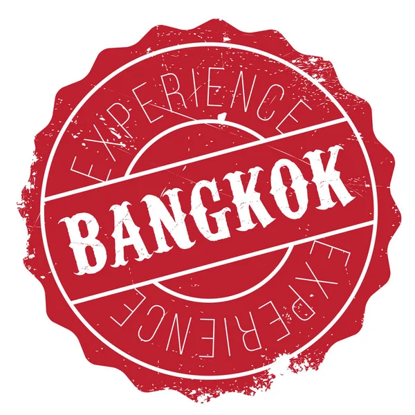 Bangkok Stempel Gummi Grunge — Stockvektor