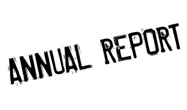 Ετήσια έκθεση καουτσούκ σφραγίδα — Φωτογραφία Αρχείου