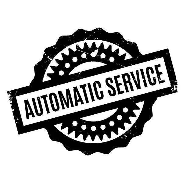 Automatikus szolgáltatás gumibélyegző — Stock Fotó