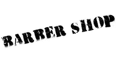 berber dükkanı damgası