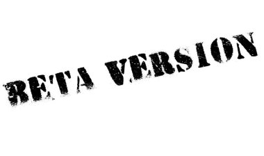 Beta sürüm damgası