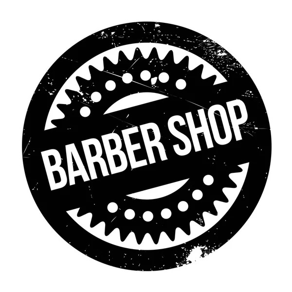 Selo de barbearia — Vetor de Stock