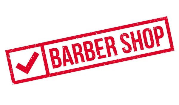 Selo de barbearia — Vetor de Stock