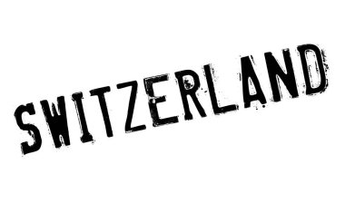 İsviçre damga kauçuk grunge