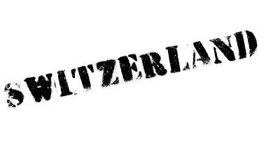 İsviçre damga kauçuk grunge