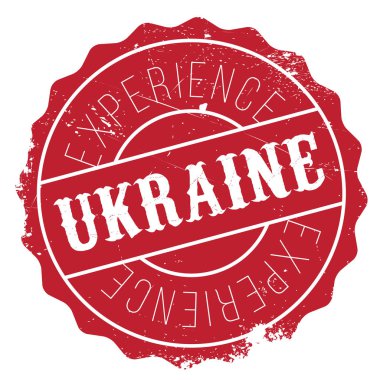 Ukrayna damga kauçuk grunge