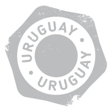 Uruguay damga kauçuk grunge