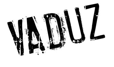 Vaduz damga kauçuk grunge